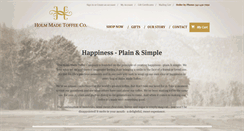 Desktop Screenshot of holmmadetoffee.com