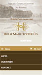 Mobile Screenshot of holmmadetoffee.com